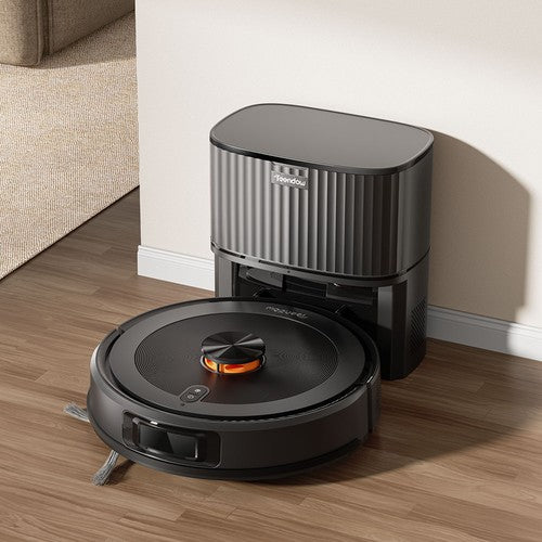 Aspirateur robot 2 en 1 Teendow D10S MAX avec station de vidage automatique, 4 500 Pa Aspirateur robot 2 en 1 Teendow D10S MAX avec station de vidage automatique, 4 500 Pa